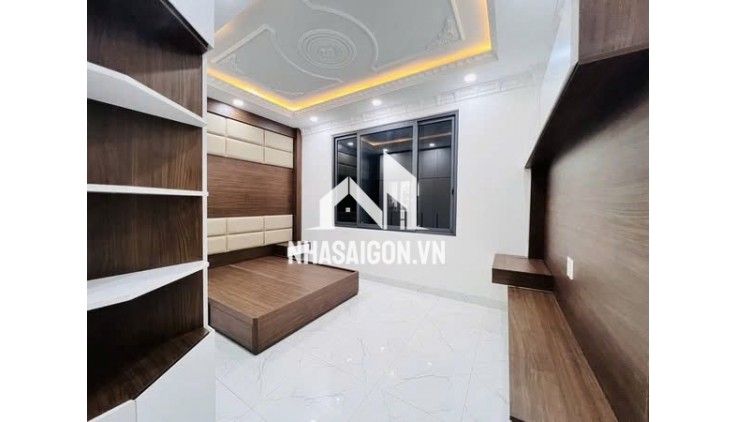 BÁN NHÀ GẤP ! PHAN HUY ÍCH - GÒ VẤP – HẺM THÔNG – Ô TÔ NGỦ TRONG NHÀ