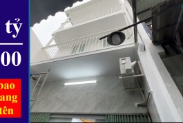 BÁN NHÀ QUẬN 7 DƯỚI 3 TỶ, HẺM 1247 HUỲNH TẤN PHÁT - 3 TẦNG