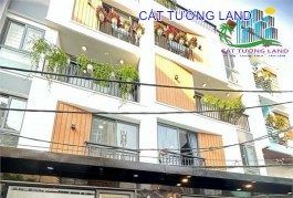 Nhà Mới 5 Tầng, Thang Máy (5x10m). Đối diện Emart 2 Phan Huy Ích, Giá 7.19 tỷ