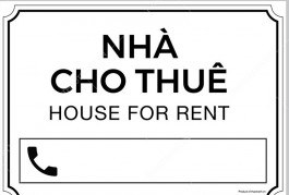 Nhà cho thuê 110-112 đường số 28 Phường 10, Quận 6 khu dân cư Bình Phú