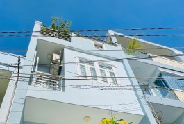 BÁN NHÀ 4 TẦNG, 44M2 TÂN SƠN NHÌ, TÂN PHÚ  GIÁ CHỈ 5.4 TỶ - SỔ HỒNG