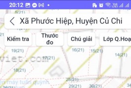 1212m2 Đất Mặt Tiền Quốc Lộ 22 Phước Thạnh Củ Chi Hồ Chí MInh có 12 tỷ x