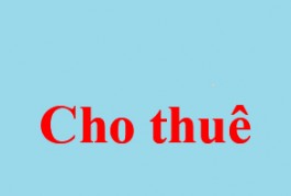 Cần cho thuê diện tích 1100m Thủ Đức, HCM