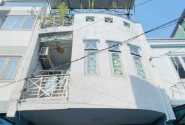 P VIP TÂN SƠN NHÌ - HẺM 4C THÔNG TỨ TUNG - 45M N4.5*10 -3 TẦNG - 4PN CHỈ 5.X TỶ TL