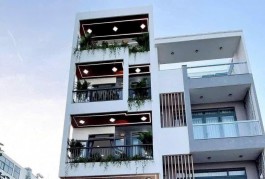 Siêu phẩm! 4 lầu, 5pn, 6wc, Full Nội Thất, đường 12m, gần uỷ ban Q12