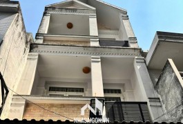 TRƯỚC NHÀ 3.5M THÔNG  - 45M2 (4x11M) HẬU 4.1M - 4 TẦNG 4 PHÒNG NGỦ - SỔ VUÔNG ĐẸP - HOÀN CÔNG ĐỦ.