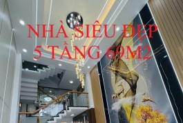 BÁN NHÀ TÂN HÒA ĐÔNG, QUẬN BÌNH TÂN – 69M² – 5 TẦNG – HXH TRÁNH – NHỈNH 7 TỶ