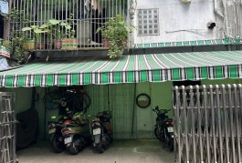Cho thuê nhà 201 Hùng Vương, P.9, Q.5_Diện tích: 8.7x 17