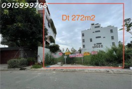 Lô Biệt Thự Bờ Sông Kdc Phú Mỹ,Q7, nhìn sang PMH, dt 272m2.Ngay công viên bờ sông thoáng mát, GPXD 4 Tầng, giá 27 tỷ