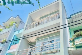Bán nhà Hẻm Xe hơi 6m Khuông Việt -  gần Hòa Bình, DT: 4x18m, 4 Tầng - 8PN, 8 tỷ.