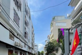 Bán nhà Mặt tiền Hẻm 10m Cộng Hòa - ngay Út Tịch - K300,  4x16m, 5 T - 6PN,15 tỷ