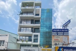 BÁN TOÀ NHÀ MẶT PHỐ 8 TẦNG LÊ QUANH ĐỊNH BÌNH THẠNH ĐANG CHO THUÊ 70 TRIỆU CÓ HẦM THANG MÁY Giá 25.8 TỶ