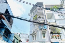 GIÁ MỀM NHẤT QUẬN BÌNH THẠNH : 7.68 TỶ - Nguyễn Văn Đậu, Phường 5- Diện tích đất: 4.2 x 11m (43m2 đất)-Diện tích sàn: 134m2 - 5 TẦNG CHDV DÒNG TIỀN
