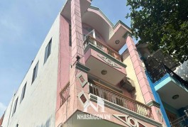 Nhà mặt tiền đường Trần Hưng Đạo Quận.Tân Phu 4.5 x21 4 tầng giá 14.9 99 tỷ