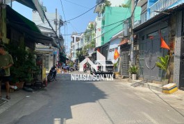 BÁN NHÀ LÔ GÓC,GẦN LŨY BÁN BÍCH, TÂN PHÚ, HẺM XE HƠI, 64M2, NHỈNH 5 TỶ