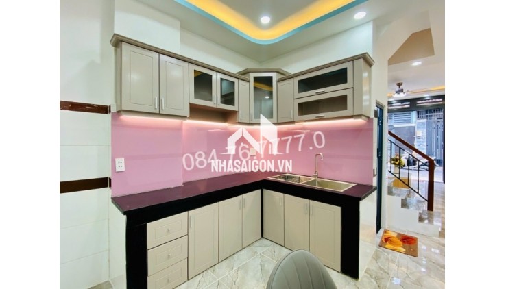 BÁN NHÀ HXH 4 TẦNG, 4PN, 4WC - QUANG TRUNG, GÒ VẤP - 5.7 TỶ - 33M2 - NHÀ MỚI ĐẸP - LIỀN KỀ TIỆN ÍCH