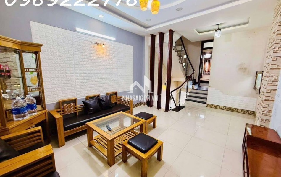 [#TÂN_BÌNH]- HẺM XE HƠI NGỦ BÊN TRONG - DÒNG TIỀN 21TR/TH— 4X14- CÁCH MẶT TIỀN 10M- 4PN.