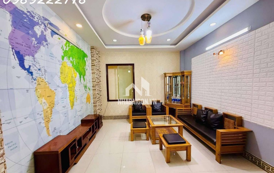 [#TÂN_BÌNH]- HẺM XE HƠI NGỦ BÊN TRONG - DÒNG TIỀN 21TR/TH— 4X14- CÁCH MẶT TIỀN 10M- 4PN.