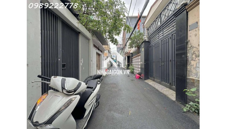 CHDV 14 PHÒNG LÊ QUANG ĐỊNH- 110M2 A4 - 5 TẦNG KTS THIẾT KẾ - HẺM TRẢI NHỰA Ô TÔ 7 CHỖ, 3 CĂN RA MẶT TIỀN.