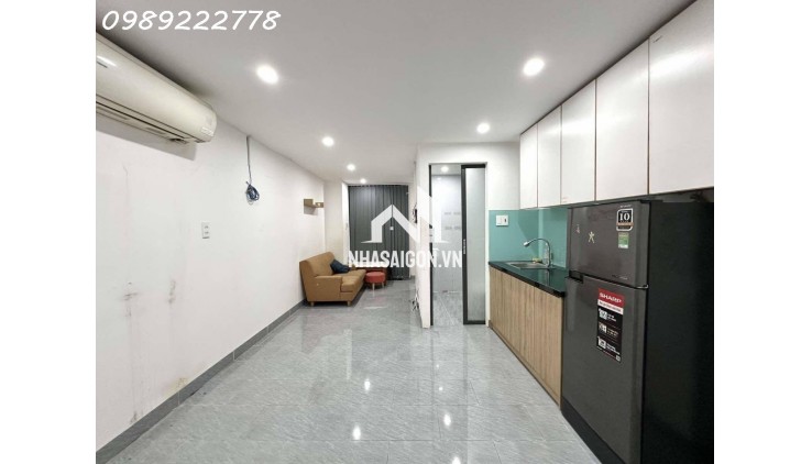 CHDV 14 PHÒNG LÊ QUANG ĐỊNH- 110M2 A4 - 5 TẦNG KTS THIẾT KẾ - HẺM TRẢI NHỰA Ô TÔ 7 CHỖ, 3 CĂN RA MẶT TIỀN.