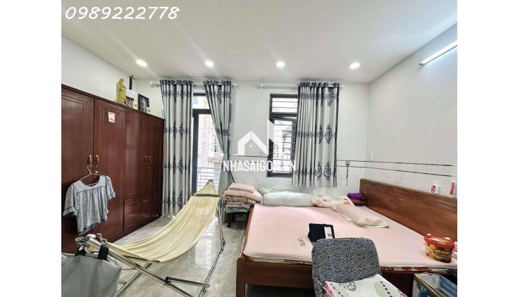 NHIÊU TỨ, P7,- TRỆT, 3 LẦU + ST TRƯỚC - 37M2 (5x7) NỞ HẬU - RẤT GẦN MẶT TIỀN