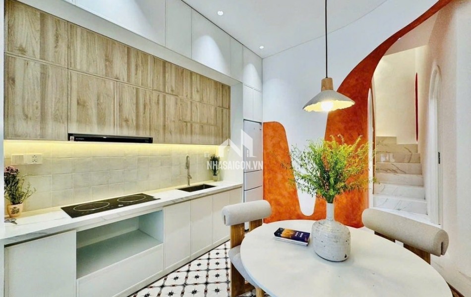 Nhà phố 3 tầng - Thiết kế chuẩn chill-Lê Quang Định, Bình Thạnh-DT:50m2