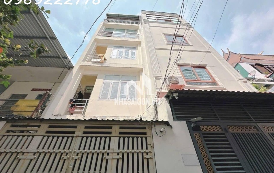 [#TÂN_BÌNH]- P5- HÀNG CỰC HÓT - CHDV 5 TẦNG 80M2 HẺM 4 M - 30M RA MẶT TIỀN PHẠM VĂN HAI - DÒNG TIỀN ỔN ĐỊNH 40TR/TH.