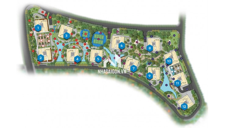 Dự Án hiếm hoi 3 mặt giáp sông trung tâm quận 2 The Prive kế bên Global city giá siêu tốt