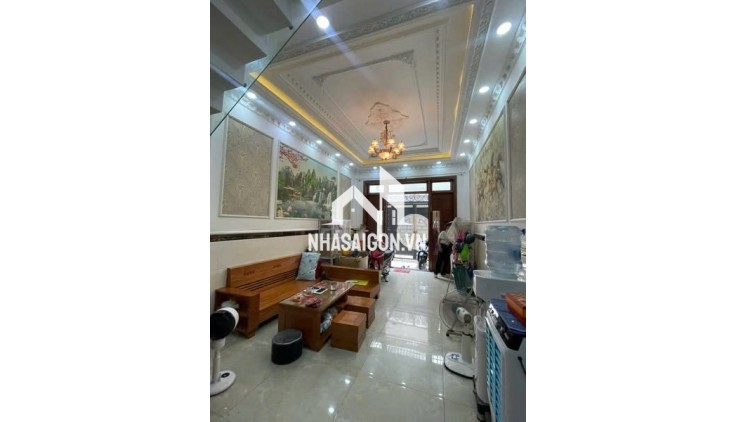 NHÀ 4x14 – ĐÚC 2 TẦNG – HẺM Ô TÔ – FULL NỘI THẤT – P.TÂY THẠNH, Q.TÂN PHÚ
