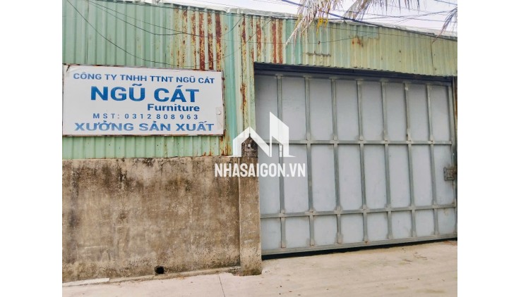 BÁN XƯỞNG ĐANG CHO THUÊ - HẺM XE HƠI - NHỊ BÌNH, HÓC MÔN - DIỆN TÍCH LỚN - GIÁ CHỈ 11 TỶ