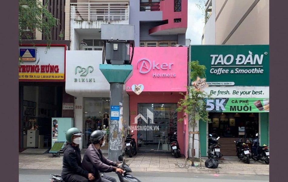 Bán Nhà Mặt Tiền Đường Võ Văn Tần, P.5, Q.3 - 43 Tỷ (3.2m x 24m)