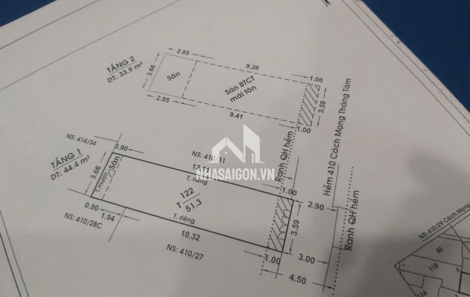 Bán Nhà Mặt Tiền Đường Cách Mạng Tháng Tám, P.11, Q.3.  3.6x14m, Chỉ 8.3 Tỷ