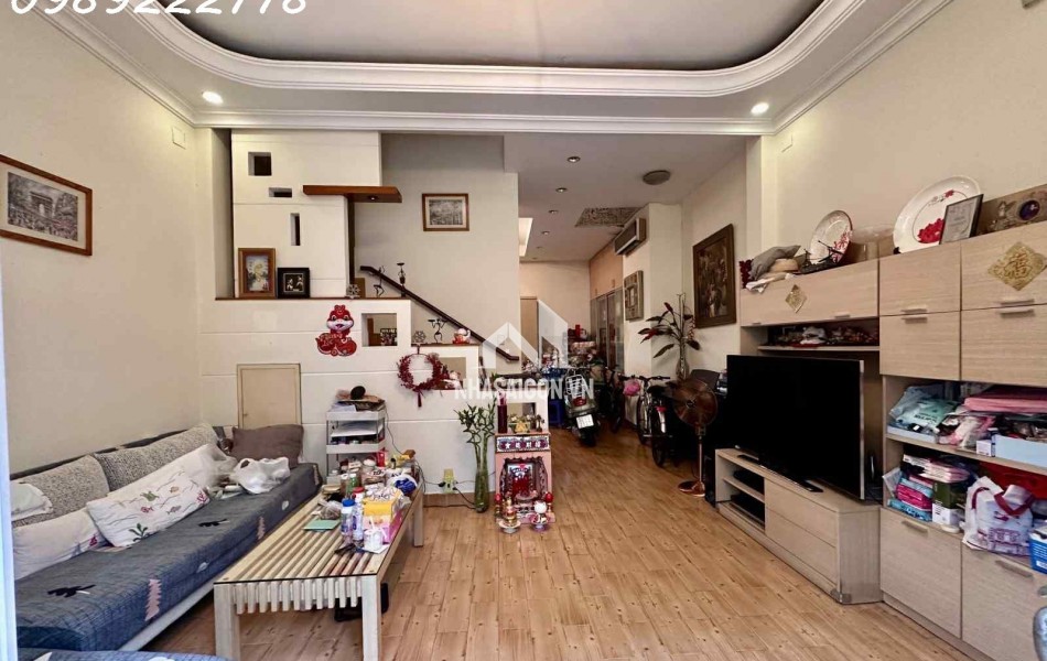 NGAY LÊ VĂN SỸ + TRẦN QUANG DIỆU, P14- HẺM ÔTÔ TẢI - 3 CĂN RA MẶT TIỀN - 58M²(5x11.5) - 4 TẦNG + ST  - CẢI TẠO THÊM 3 PHÒNG - MT 58