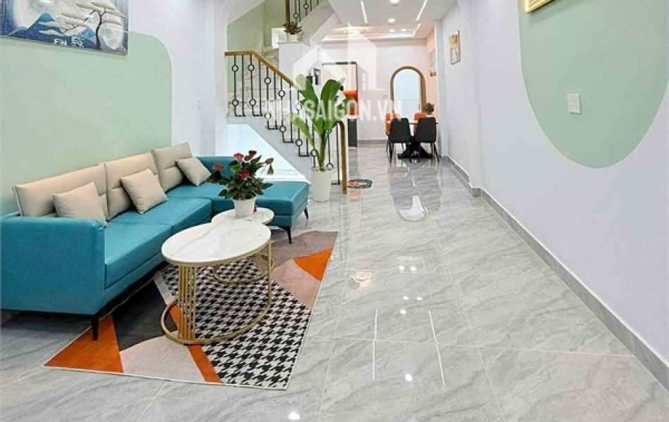 BÁN NHÀ TÂN_PHÚ - SIÊU PHẨM GÒ DẦU P. TÂN QUÝ- GẦN AEON TÂN PHÚ -DT 56M2- 2 TẦNG 3PN(1 PN DƯỚI ĐẤT).