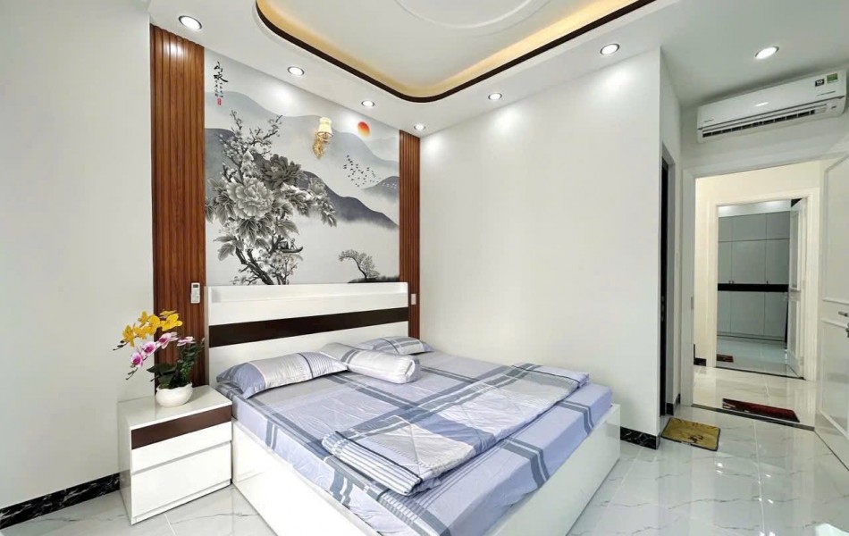 BÁN NHÀ MỚI ĐẸP PHƯỜNG 6, BÌNH THẠNH – FULL NỘI THẤT – 2 MẶT HẺM