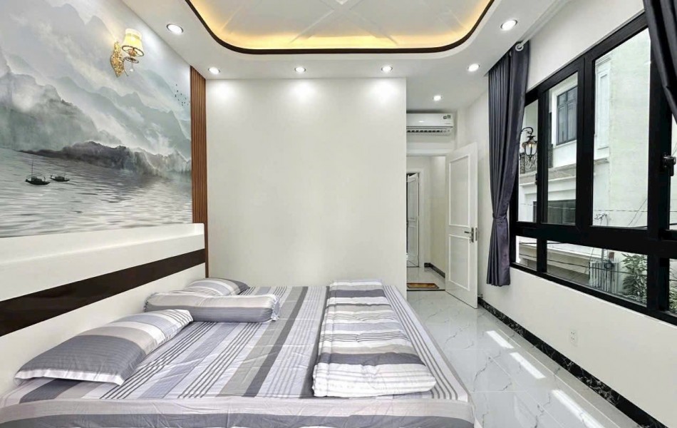 BÁN NHÀ MỚI ĐẸP PHƯỜNG 6, BÌNH THẠNH – FULL NỘI THẤT – 2 MẶT HẺM