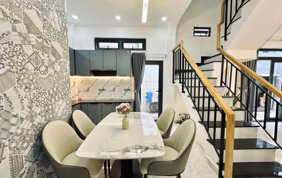 NHÀ MỚI 4 TẦNG – HOÀNG HOA THÁM, PHÚ NHUẬN – Ở NGAY – GIÁ CHỈ NHỈNH 6 TỶ