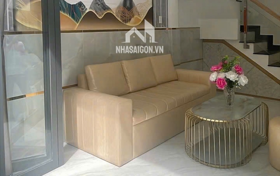 Nhà mới xây gần trường Tân Tạo, chợ Bà Hom, Bình Tân