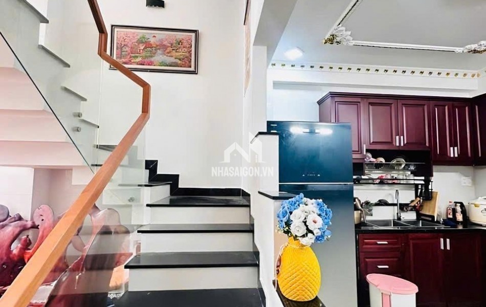 NHÀ ĐƯỜNG SỐ  9 BÌNH HƯNG HÒA BÌNH TÂN - HXH - 58M2, 5 TẦNG, 4PN, SỔ HỒNG RIÊNG , GIÁ NHỈNH 6 TỶ
