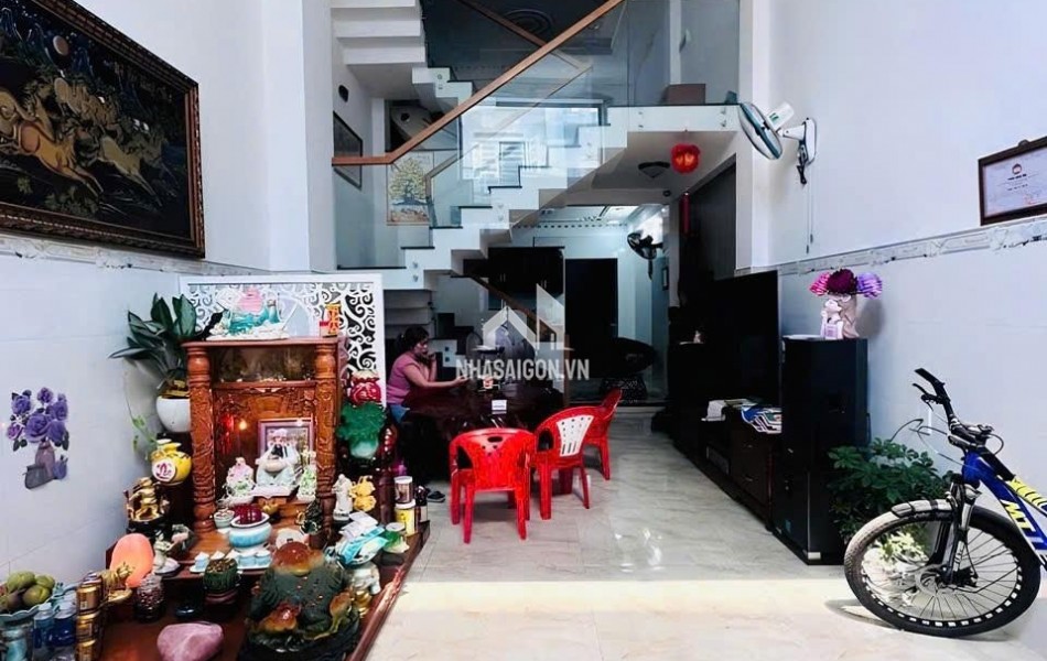 NHÀ ĐƯỜNG SỐ  9 BÌNH HƯNG HÒA BÌNH TÂN - HXH - 58M2, 5 TẦNG, 4PN, SỔ HỒNG RIÊNG , GIÁ NHỈNH 6 TỶ