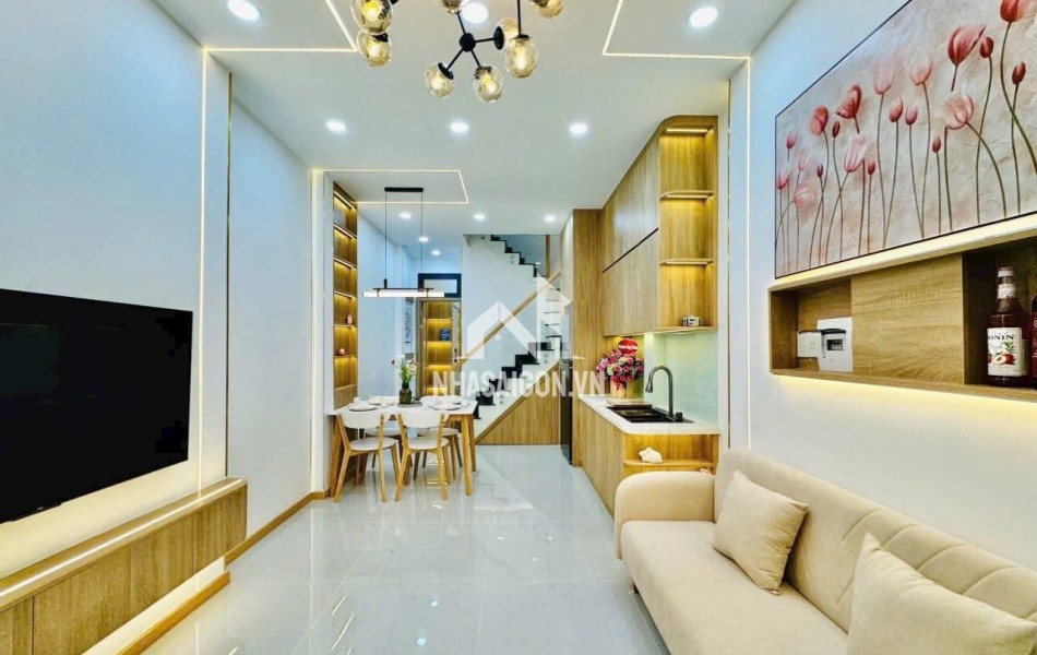BÁN NHÀ ĐẸP NGUYỄN VĂN TRỖI, PHÚ NHUẬN | HẺM ĐẸP, AN NINH TỐT, FULL NỘI THẤT CAO CẤP