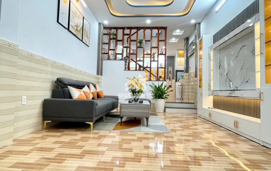 Bán Nhà Mặt Tiền Hẻm Đẹp Huỳnh Tấn Phát – Phú Xuân, Nhà Bè – Giá 6,25 Tỷ