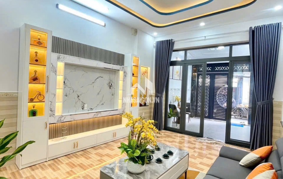 Bán Nhà Mặt Tiền Hẻm Đẹp Huỳnh Tấn Phát – Phú Xuân, Nhà Bè – Giá 6,25 Tỷ