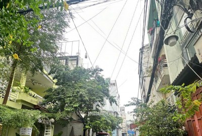 CHO THUÊ NGUYÊN CĂN MỚI TINH - HẺM OTO  KHU VIP HẺM 386/ LÊ VĂN SỸ QUẬN 3 - VỪA Ở + KD ĐA NGÀNH NGHỀ - DTSD 84M - 2 TẦNG - 2 MÁY LẠNH - 3PN - GIÁ