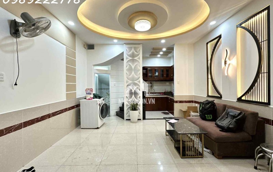 BÁN NHÀ DUY NHẤT KHÔNG CÓ CĂN THỨ 2  - HẺM Ô TÔ 7 CHỖ - ĐOÀN THỊ ĐIỂM, P1- 5 TẦNG - DT 4.1x7.5 A4- KHU HIẾM BÁN. MT 59
