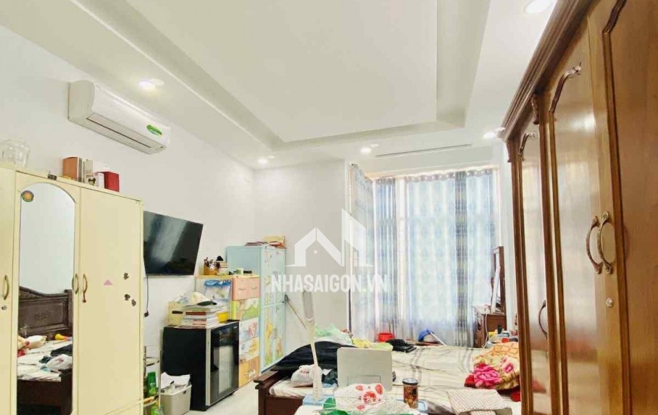 BÁN NHÀ  ĐƯỜNG 3/2 – PHƯỜNG 14, Ô TÔ ĐỖ CỬA - 3.8X10M - 5 TẦNG 4PN CÓ SÂN THƯỢNG. MT 72