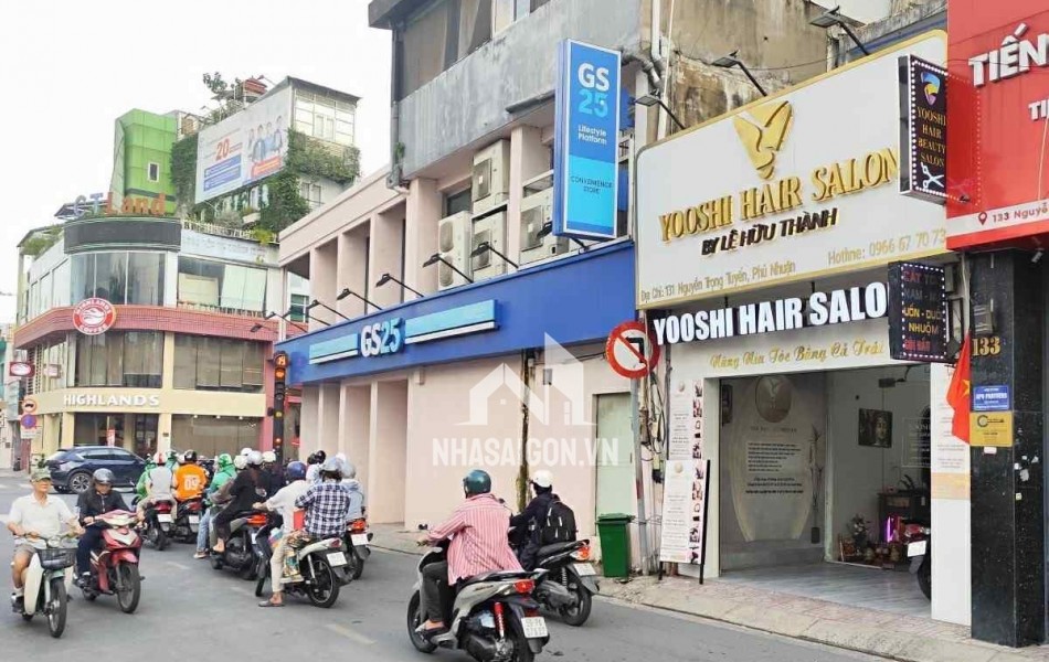 BÁN NHÀ MẶT TIỀN NGUYỄN TRỌNG TUYỂN -PHƯỜNG 8- 4.1/20X40M - 6 TẦNG - THANG MÁY - KINH DOANH DÒNG TIỀN 80TR/TH . MT 161