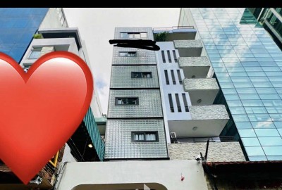 BÁN NHÀ MẶT TIỀN ,P VÕ THỊ SÁU QUẬN 3 - CHDV CAO CẤP -   CON GÀ ĐẺ TRỨNG VÀNG - 4X28.5M - 1 HẦM ,TRỆT ,LỬNG,6 LẦU. MT 64