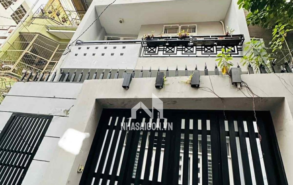 BÁN NHÀ LÊ VĂN SỸ- P13- ÔTÔ LÝ THUYẾT GIÁP QUẬN 3- HƠN 80M2- NGANG KHỦNG 5.5M -  MỚI ĐẸP 4 TẦNG 5 PHÒNG- MT 173