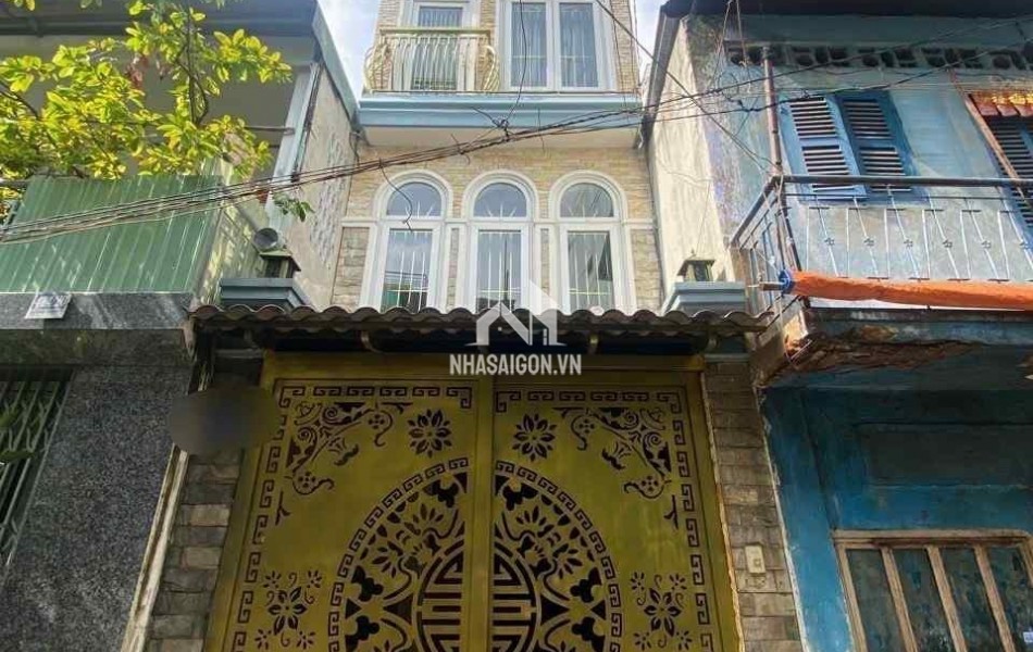 BÁN NHÀ  NGUYỄN TRI PHƯƠNG- PHƯỜNG 4 - SÁT MẶT TIỀN- 3X10M - 5 TẦNG - 3 PHÒNG  NGỦ- VỊ TRÍ CỰC ĐẮC ĐỊA-   . MT 175